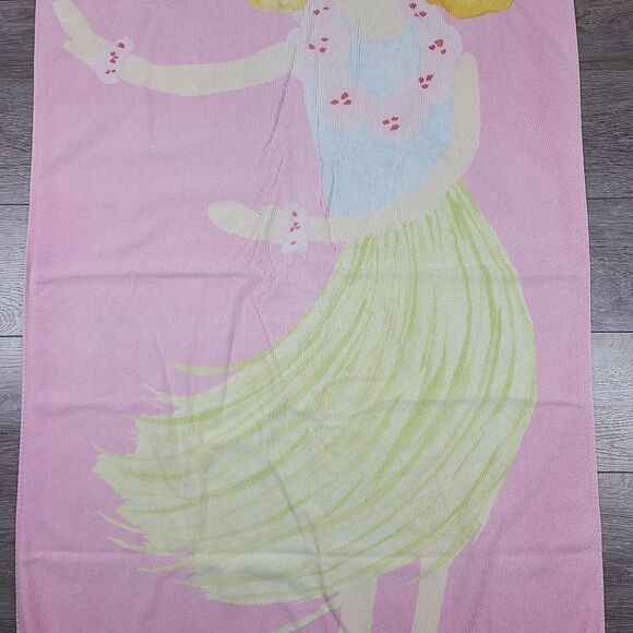Pottery Barn Kids Hula Girl Beach Towel - Picture 4 of 11